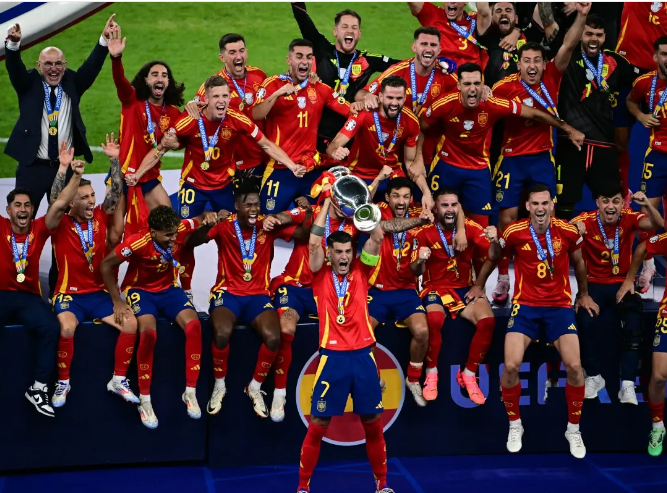 spain win the euro 2024 competition